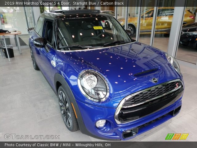 2019 Mini Hardtop Cooper S 4 Door in Starlight Blue