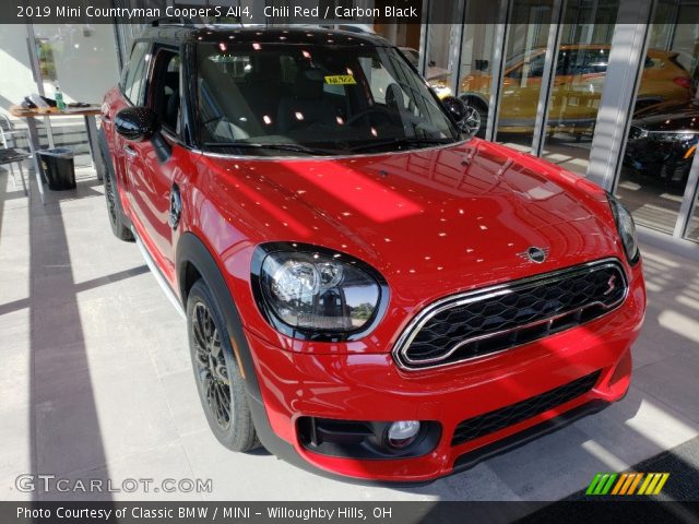 2019 Mini Countryman Cooper S All4 in Chili Red