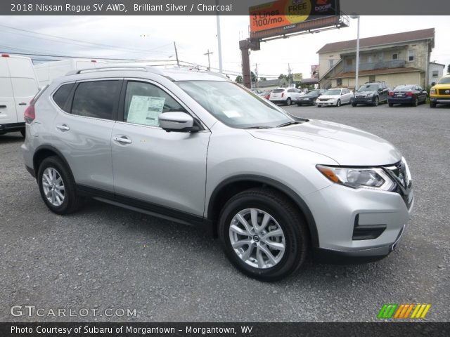 2018 Nissan Rogue SV AWD in Brilliant Silver