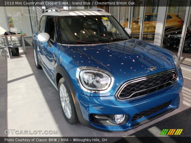 2019 Mini Countryman Cooper S All4 in Island Blue