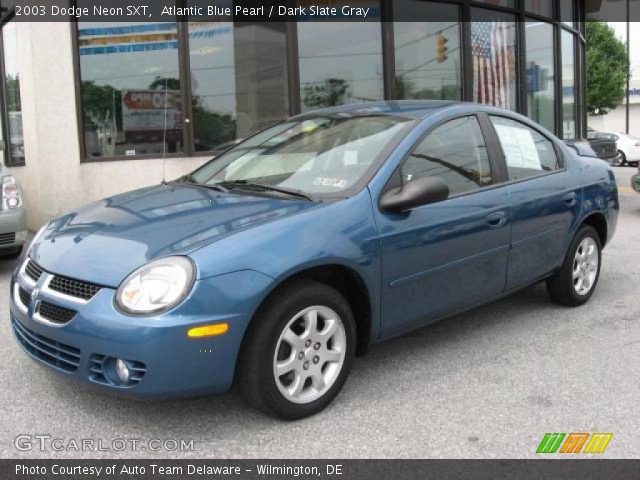 2003 Dodge Neon SXT in Atlantic Blue Pearl