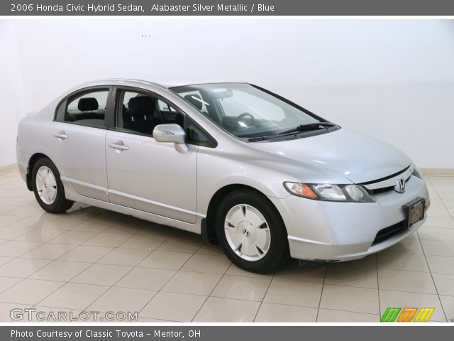 2006 Honda Civic Hybrid Sedan in Alabaster Silver Metallic