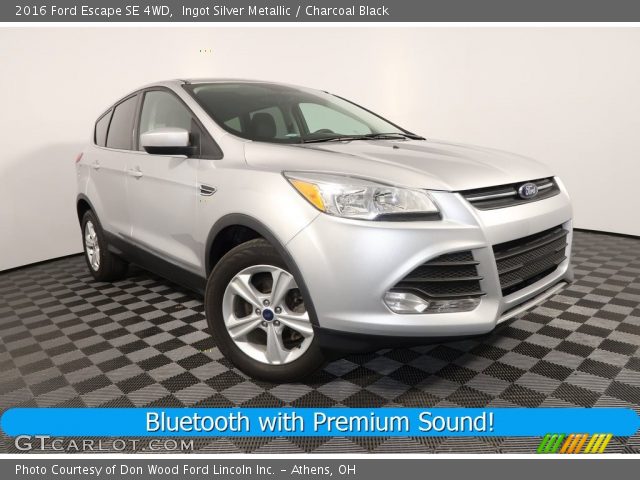 2016 Ford Escape SE 4WD in Ingot Silver Metallic