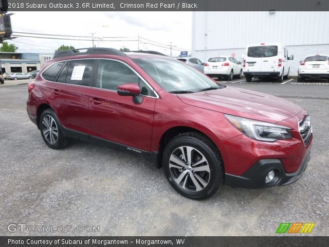 2018 Subaru Outback 3.6R Limited in Crimson Red Pearl