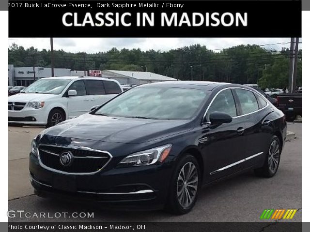 2017 Buick LaCrosse Essence in Dark Sapphire Metallic
