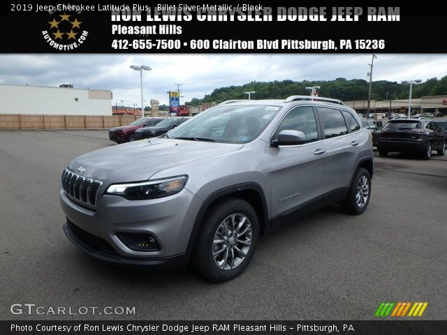 2019 Jeep Cherokee Latitude Plus in Billet Silver Metallic