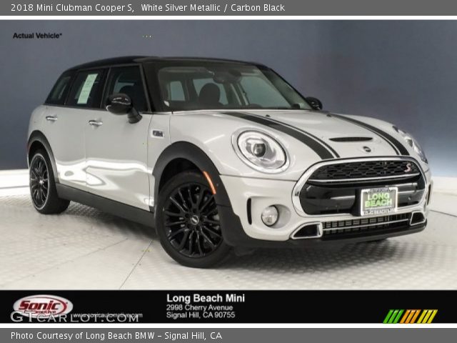 2018 Mini Clubman Cooper S in White Silver Metallic
