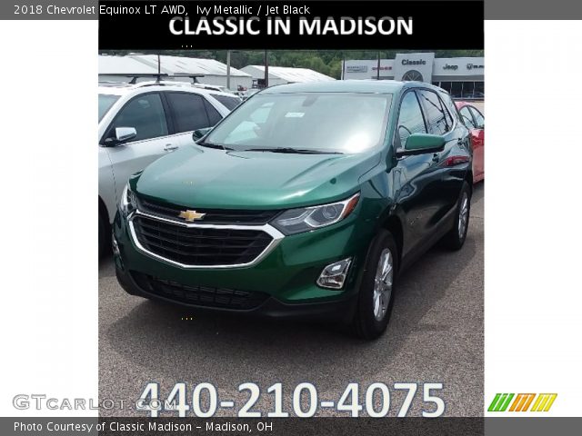2018 Chevrolet Equinox LT AWD in Ivy Metallic