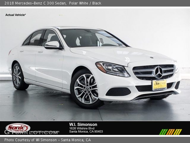 2018 Mercedes-Benz C 300 Sedan in Polar White