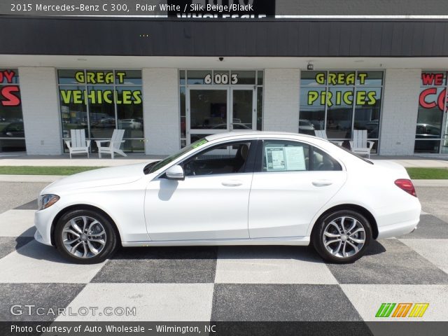 2015 Mercedes-Benz C 300 in Polar White