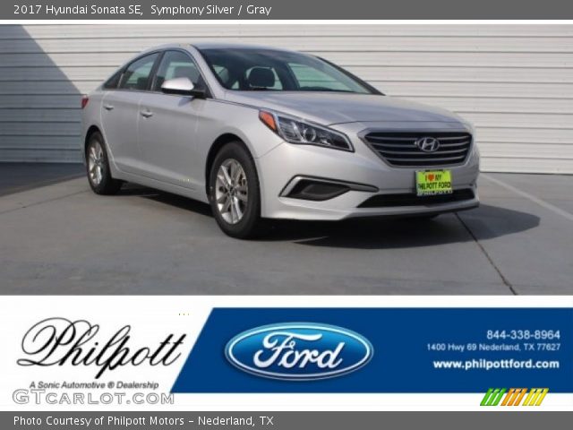 2017 Hyundai Sonata SE in Symphony Silver