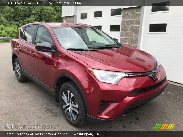 2018 Toyota RAV4 LE in Ruby Flare Pearl
