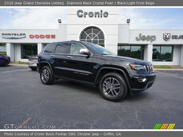 2018 Jeep Grand Cherokee Limited in Diamond Black Crystal Pearl