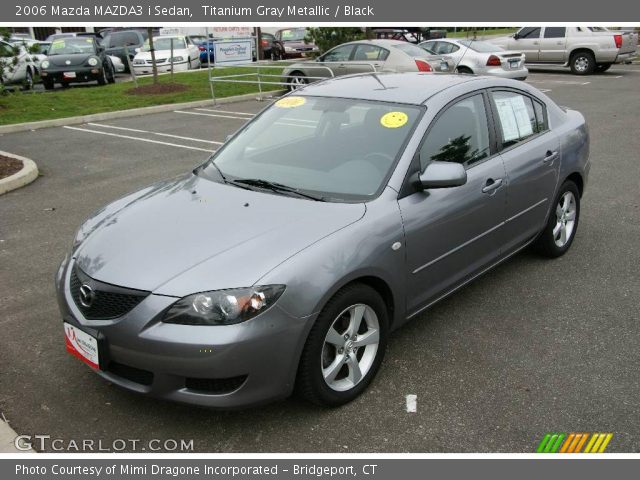 2006 Mazda MAZDA3 i Sedan in Titanium Gray Metallic