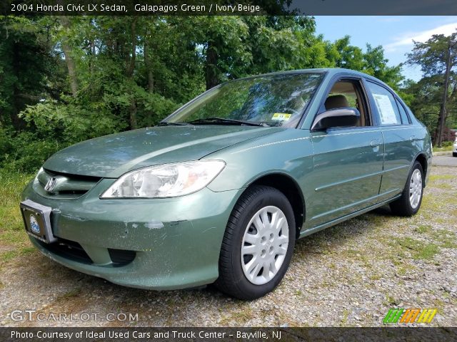 2004 Honda Civic LX Sedan in Galapagos Green