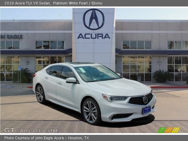 2019 Acura TLX V6 Sedan in Platinum White Pearl