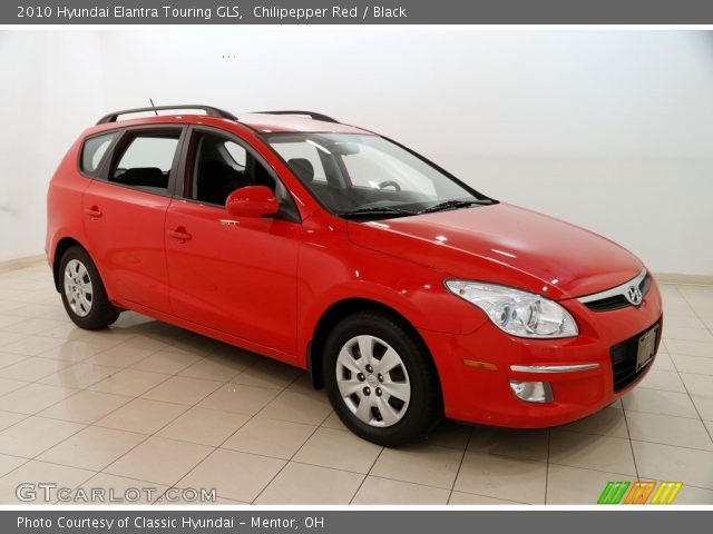 2010 Hyundai Elantra Touring GLS in Chilipepper Red