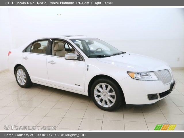 2011 Lincoln MKZ Hybrid in White Platinum Tri-Coat