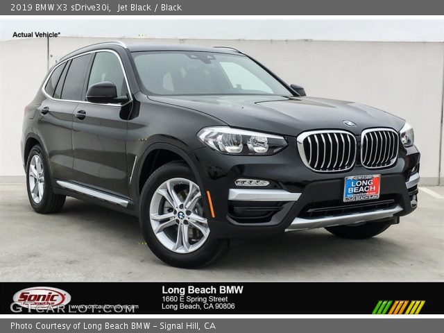 2019 BMW X3 sDrive30i in Jet Black