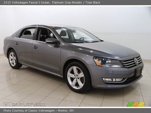 2015 Volkswagen Passat S Sedan in Platinum Gray Metallic