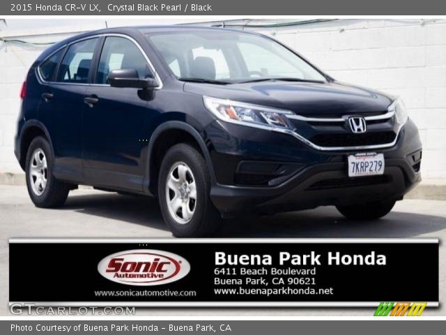 2015 Honda CR-V LX in Crystal Black Pearl
