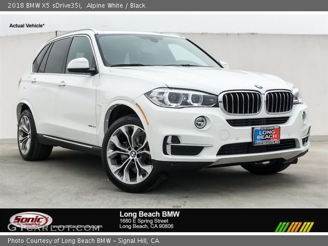2018 BMW X5 sDrive35i in Alpine White