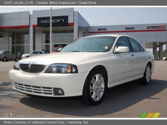 2005 Lincoln LS V8 in Ceramic White Pearlescent
