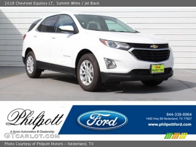 2018 Chevrolet Equinox LT in Summit White