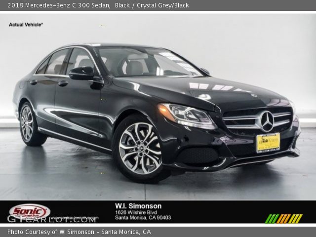 2018 Mercedes-Benz C 300 Sedan in Black