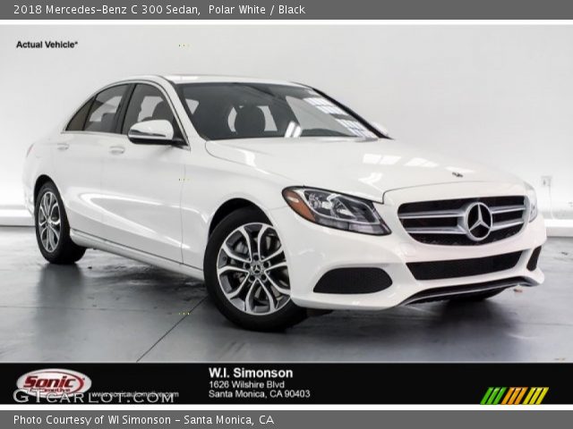 2018 Mercedes-Benz C 300 Sedan in Polar White
