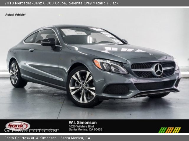 2018 Mercedes-Benz C 300 Coupe in Selenite Grey Metallic