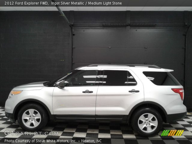 2012 Ford Explorer FWD in Ingot Silver Metallic