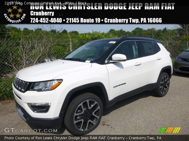 2018 Jeep Compass Limited 4x4 in White