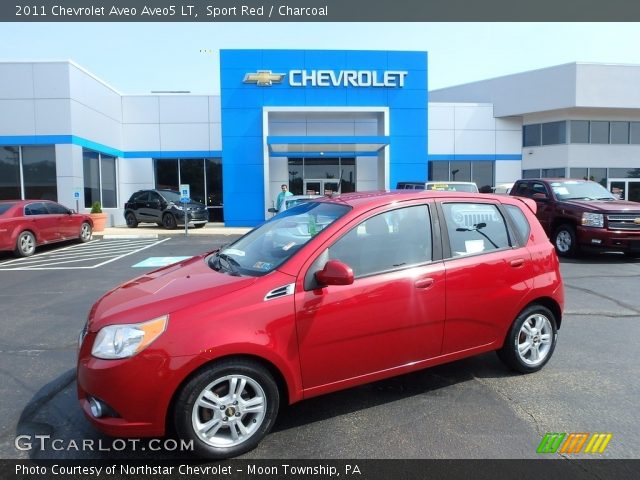 2011 Chevrolet Aveo Aveo5 LT in Sport Red