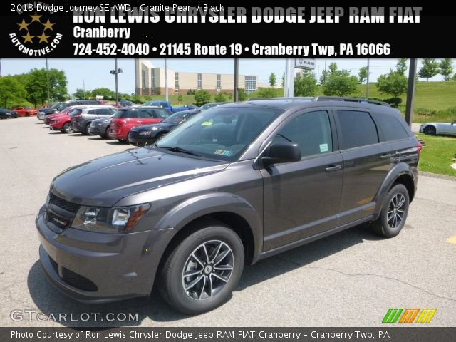 2018 Dodge Journey SE AWD in Granite Pearl