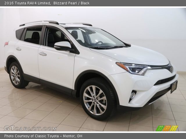 2016 Toyota RAV4 Limited in Blizzard Pearl
