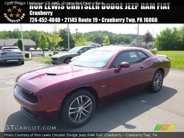 2018 Dodge Challenger GT AWD in Octane Red Pearl
