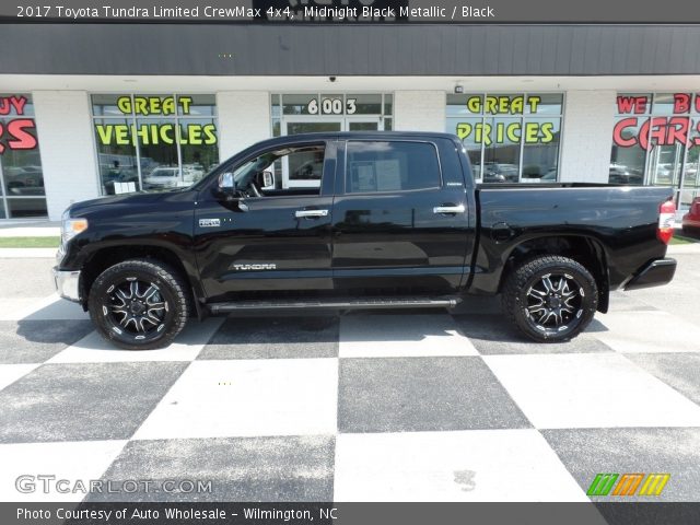 2017 Toyota Tundra Limited CrewMax 4x4 in Midnight Black Metallic