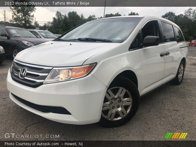 2012 Honda Odyssey LX in Taffeta White