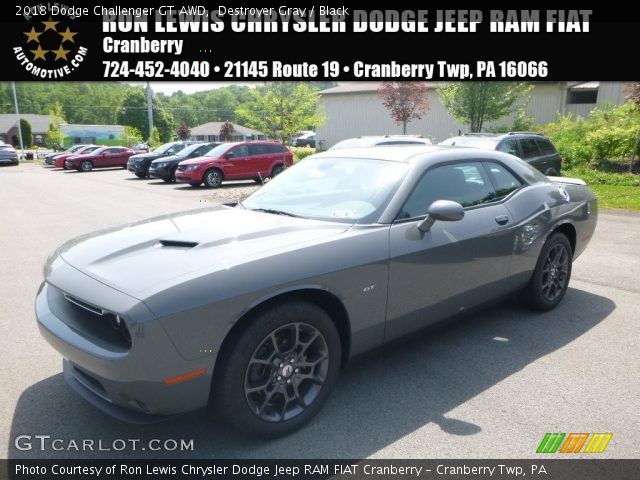2018 Dodge Challenger GT AWD in Destroyer Gray