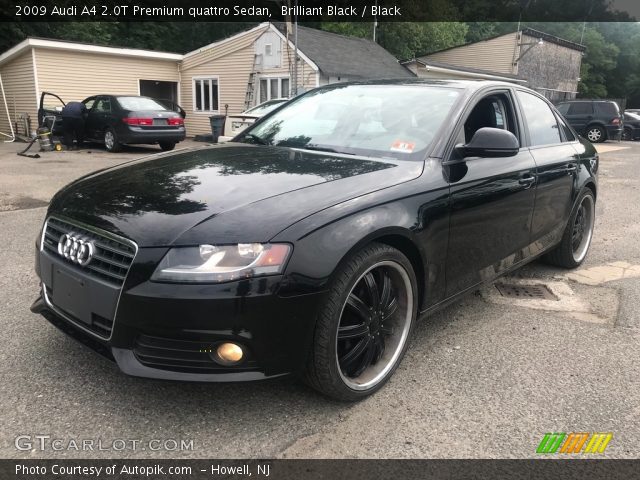 2009 Audi A4 2.0T Premium quattro Sedan in Brilliant Black