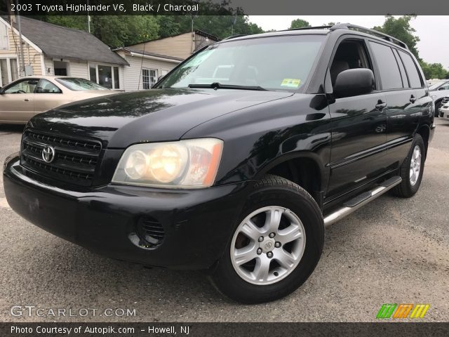 2003 Toyota Highlander V6 in Black