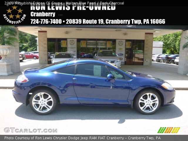 2009 Mitsubishi Eclipse GS Coupe in Maizen Blue Pearl