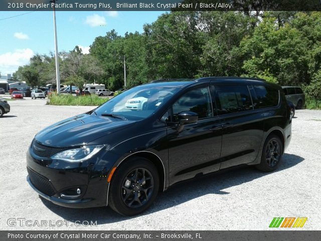 2018 Chrysler Pacifica Touring Plus in Brilliant Black Crystal Pearl
