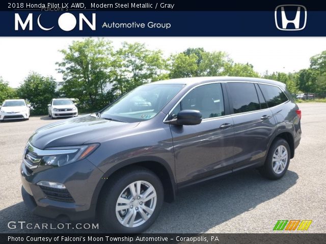 2018 Honda Pilot LX AWD in Modern Steel Metallic