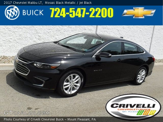 2017 Chevrolet Malibu LT in Mosaic Black Metallic