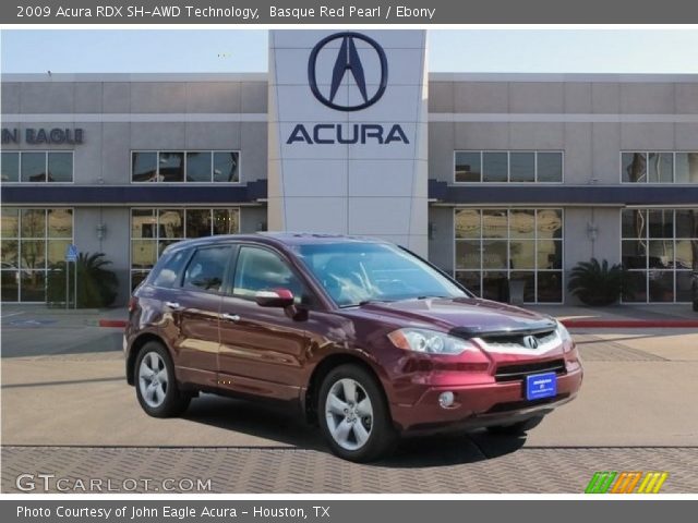2009 Acura RDX SH-AWD Technology in Basque Red Pearl