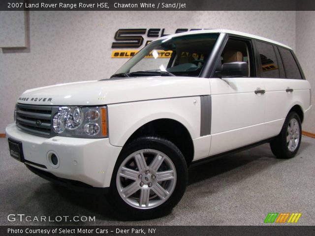 2007 Land Rover Range Rover HSE in Chawton White
