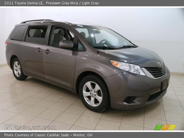 2011 Toyota Sienna LE in Predawn Gray Mica