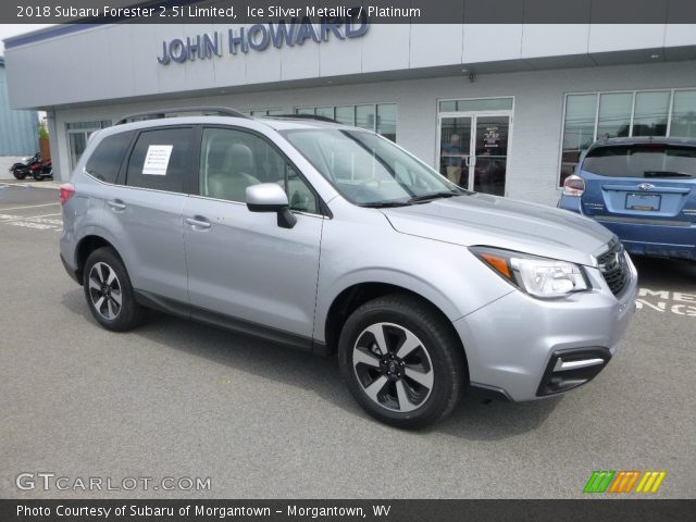 2018 Subaru Forester 2.5i Limited in Ice Silver Metallic
